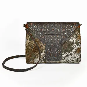 Western Handbag, both a Clutch & a crossbody - The Owl Creek Pass IV