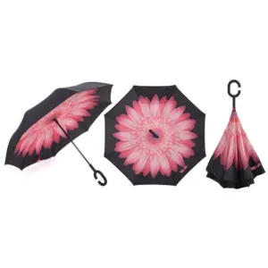 Windproof Double Layered Inverted Umbrella