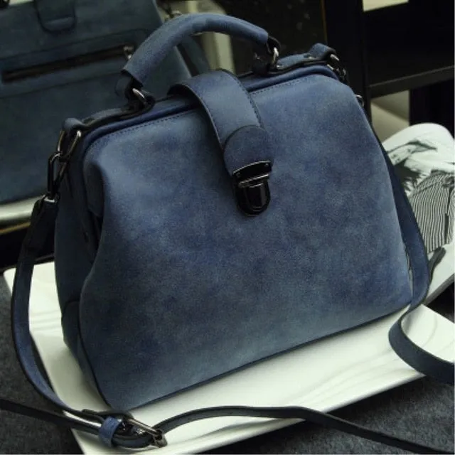 Women Doctor Bag 2020 Mobile Messenger Shoulder Clutch Large Capacity Ladies Scrub Leather Leather Handbag