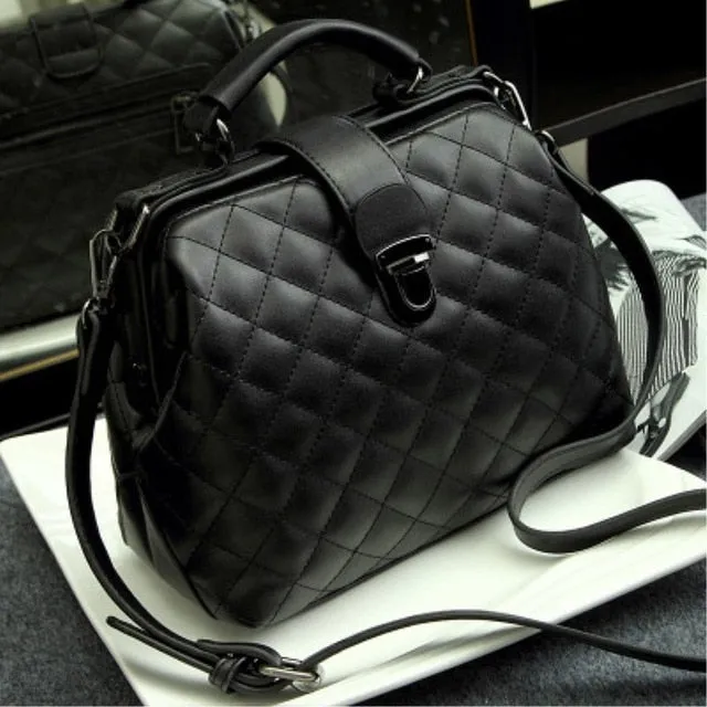 Women Doctor Bag 2020 Mobile Messenger Shoulder Clutch Large Capacity Ladies Scrub Leather Leather Handbag
