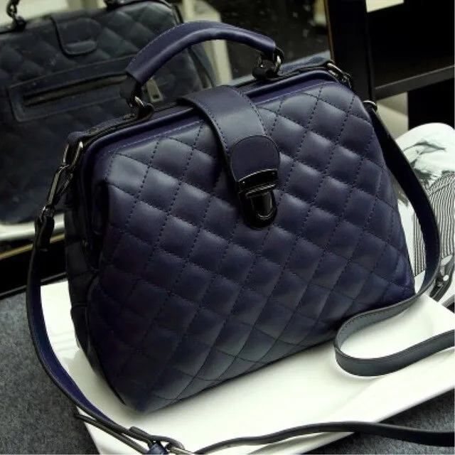 Women Doctor Bag 2020 Mobile Messenger Shoulder Clutch Large Capacity Ladies Scrub Leather Leather Handbag