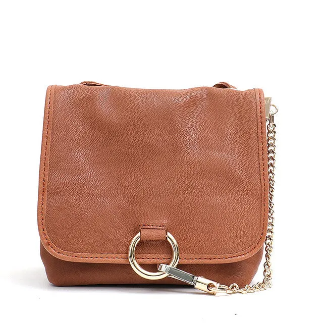 Women Genuine Leather Crossbody Bag Girls Luxury Chain Flap Shoulder Bag Ladies Cowhide Small HandBags Female Messenger Purse