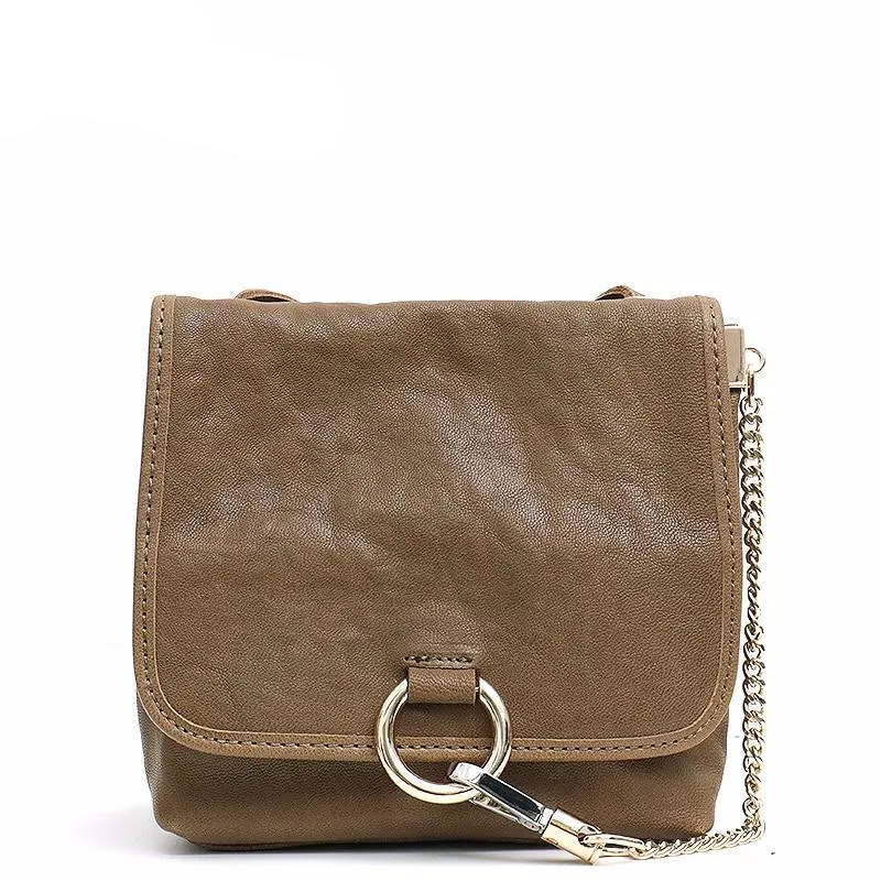 Women Genuine Leather Crossbody Bag Girls Luxury Chain Flap Shoulder Bag Ladies Cowhide Small HandBags Female Messenger Purse