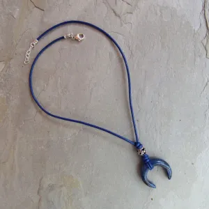 Women's Leather and Gemstone neckalces with silver accents and findings