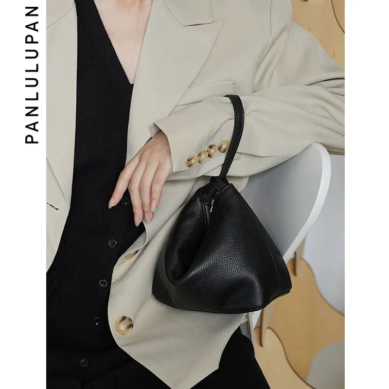 Wonton Leather Wristlet
