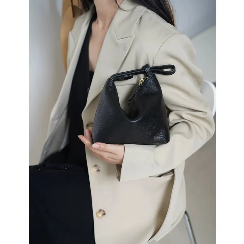 Wonton Leather Wristlet
