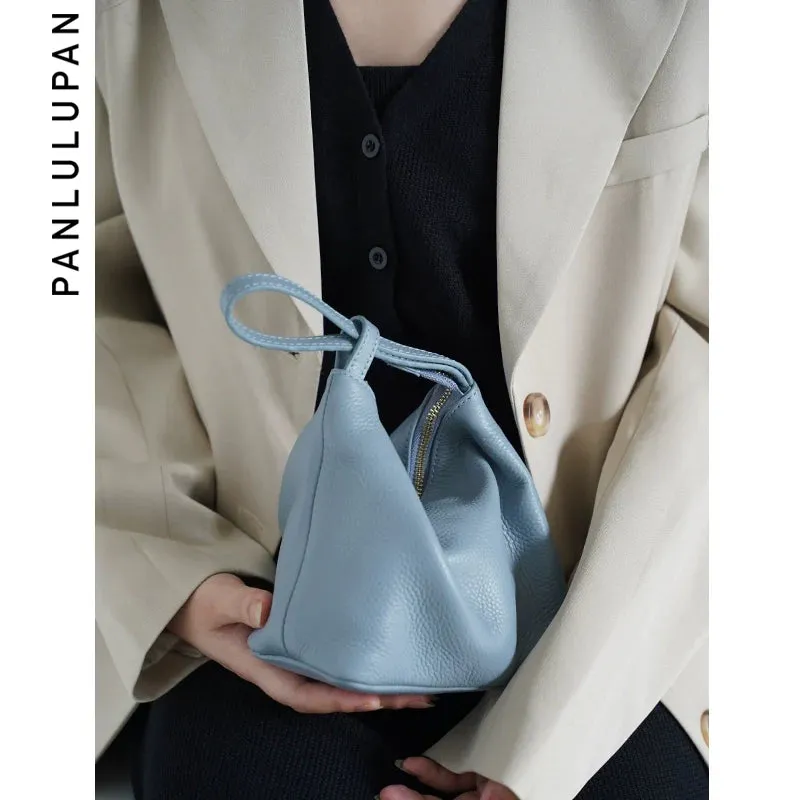Wonton Leather Wristlet