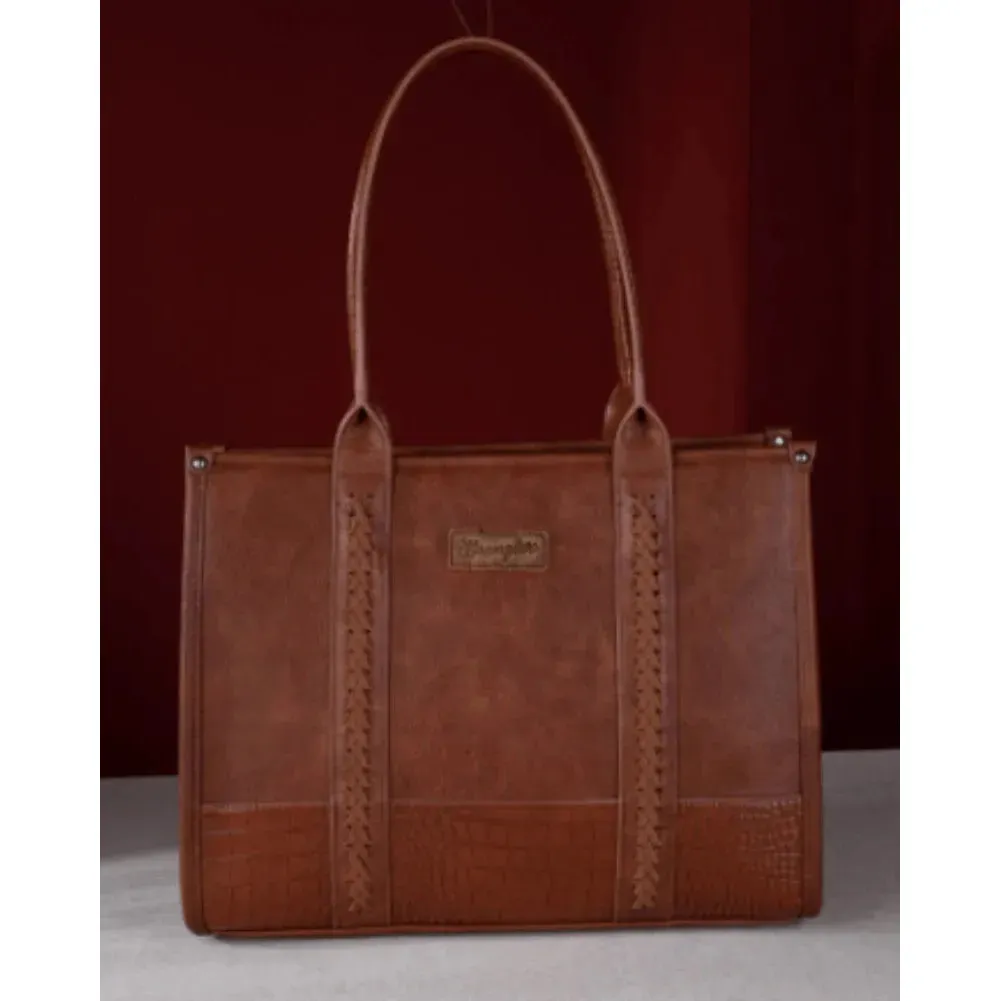 Wrangler Medium Wide Canvas Tote Bag