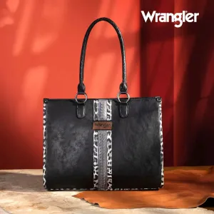 Wrangler Medium Wide Canvas Tote Bag