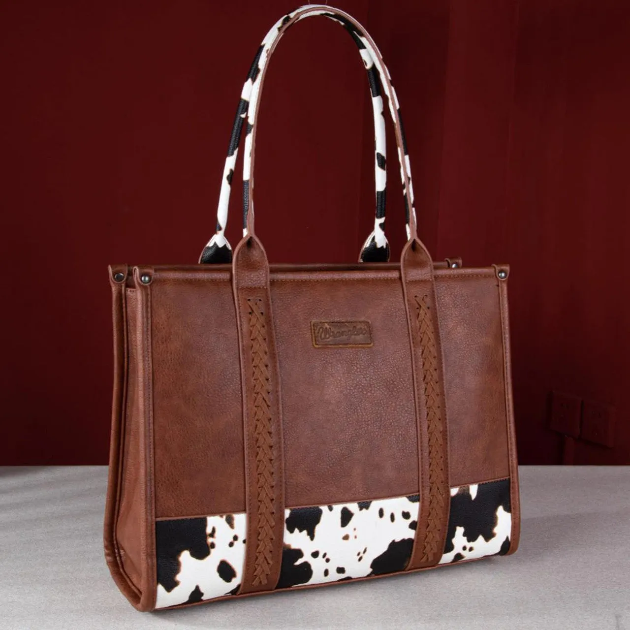Wrangler Medium Wide Canvas Tote Bag