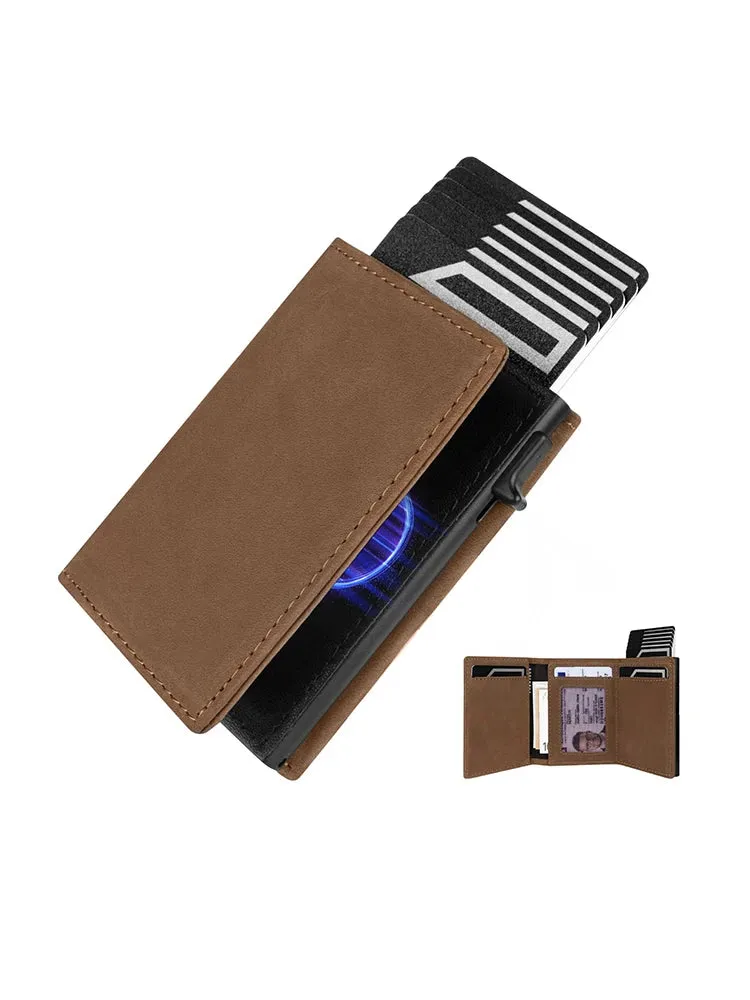 YATBEST Slim Pop-up Smart Wallet with RFID Blocking