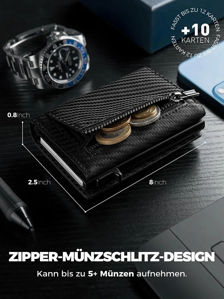 YATBEST Slim Pop-up Smart Wallet with RFID Blocking