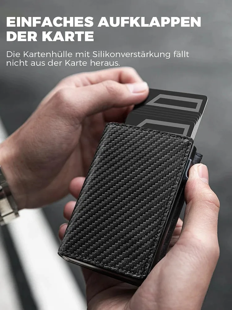 YATBEST Slim Pop-up Smart Wallet with RFID Blocking