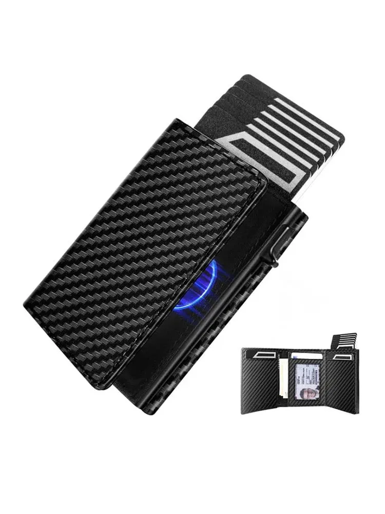 YATBEST Slim Pop-up Smart Wallet with RFID Blocking
