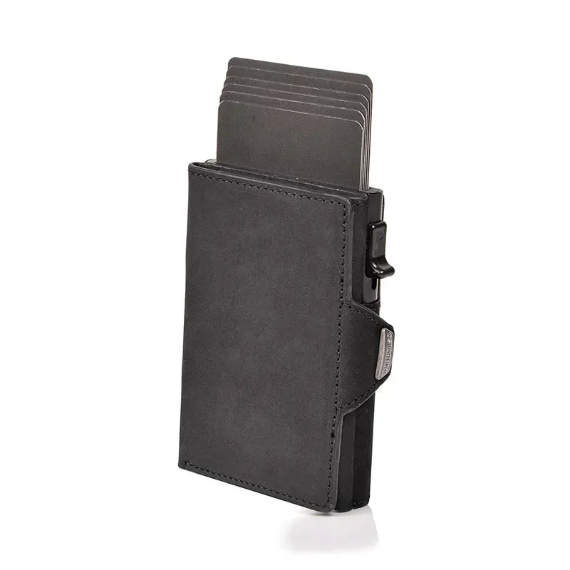 YATBEST Vintage Pop-Up Smart Wallet with RFID Blocking