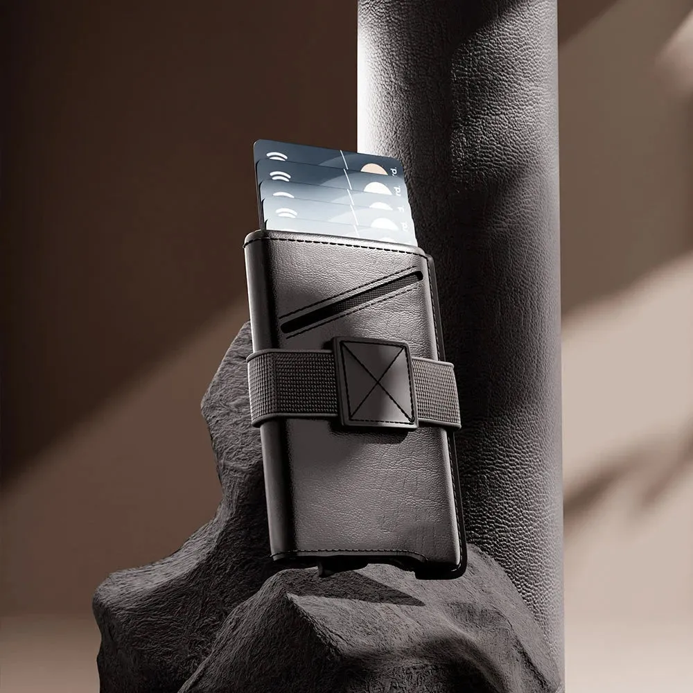 YE TREE Pop-up Smart Wallet with RFID Blocking & Pocket