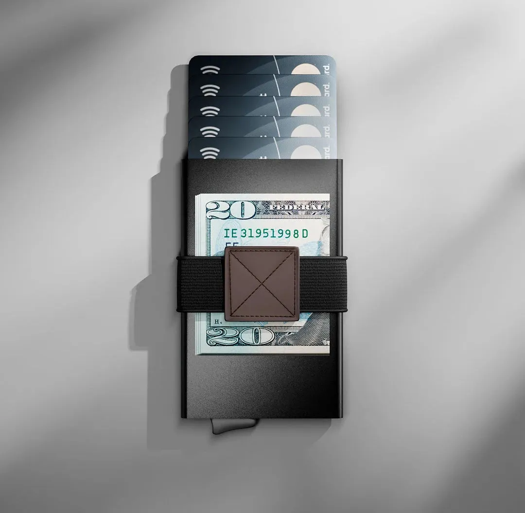 YE TREE Pop-up Smart Wallet with RFID Blocking & Pocket