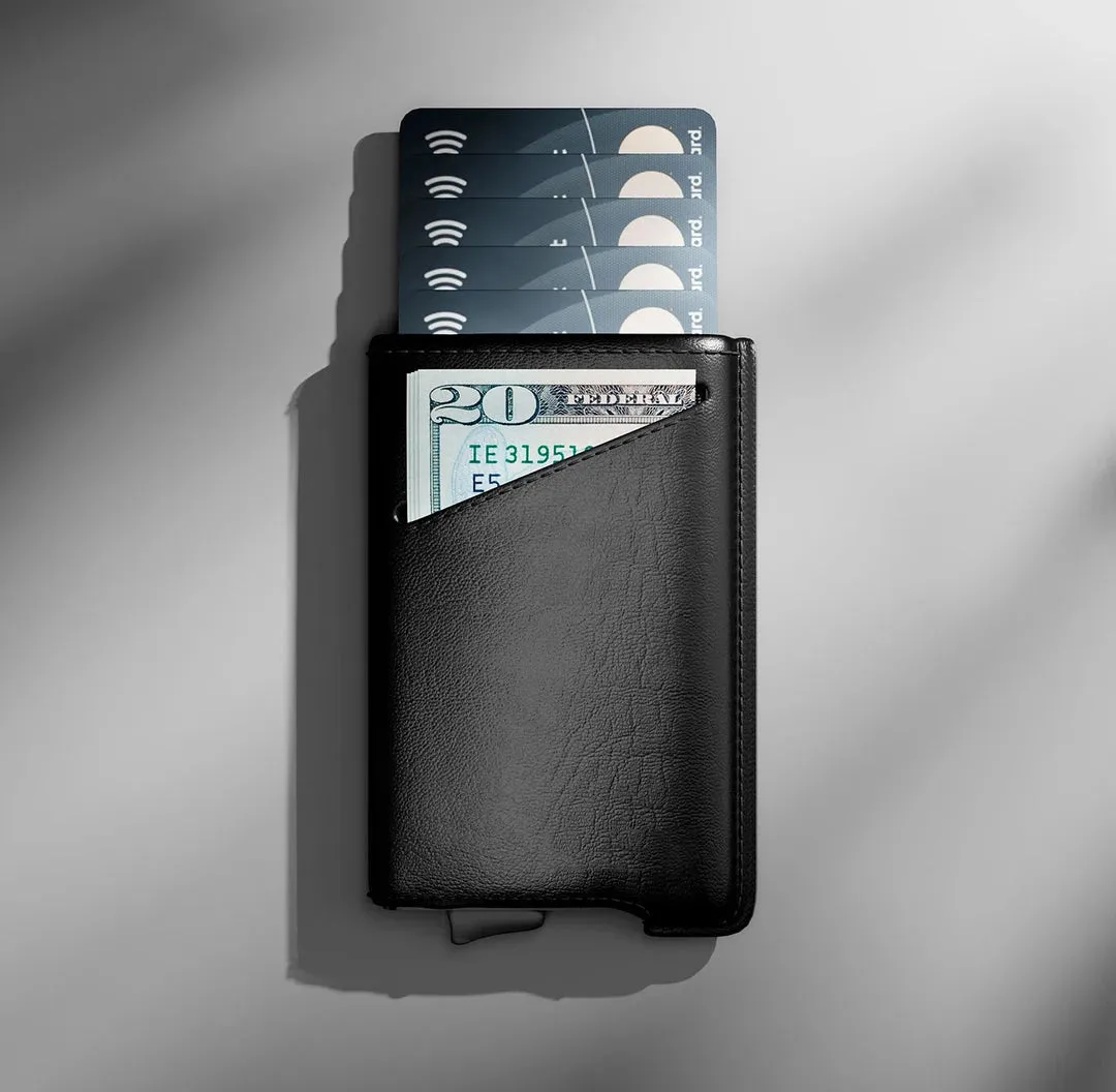 YE TREE Pop-up Smart Wallet with RFID Blocking & Pocket