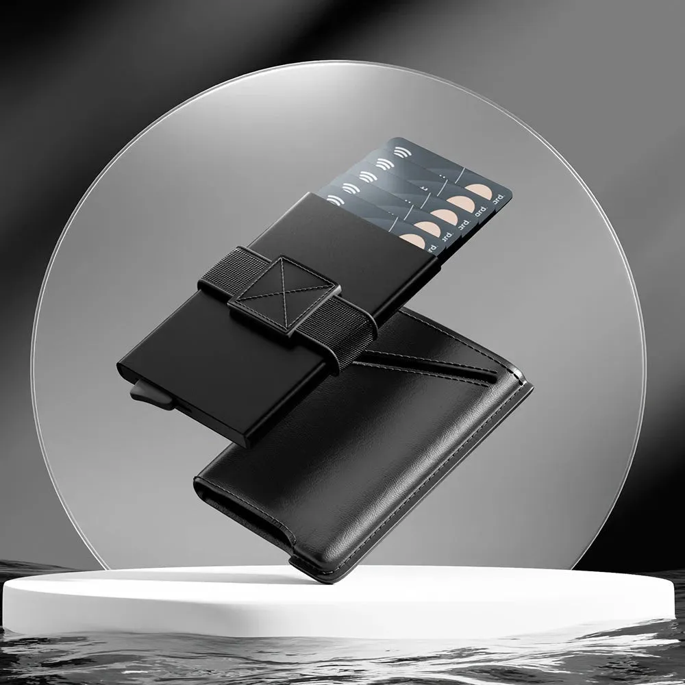 YE TREE Pop-up Smart Wallet with RFID Blocking & Pocket