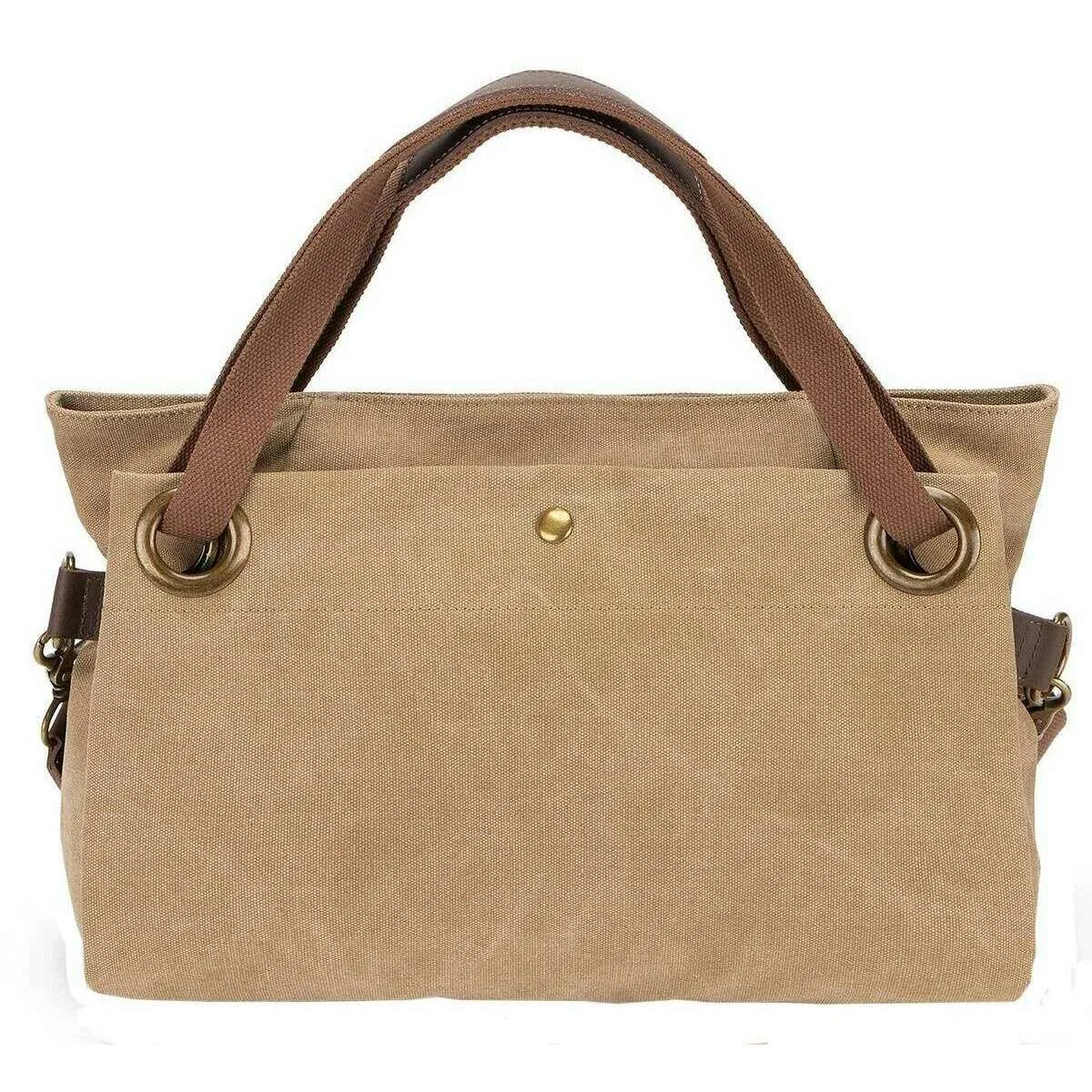 ZEDE Pont Des Arts Medium Cross Body Bag - Beige Khaki