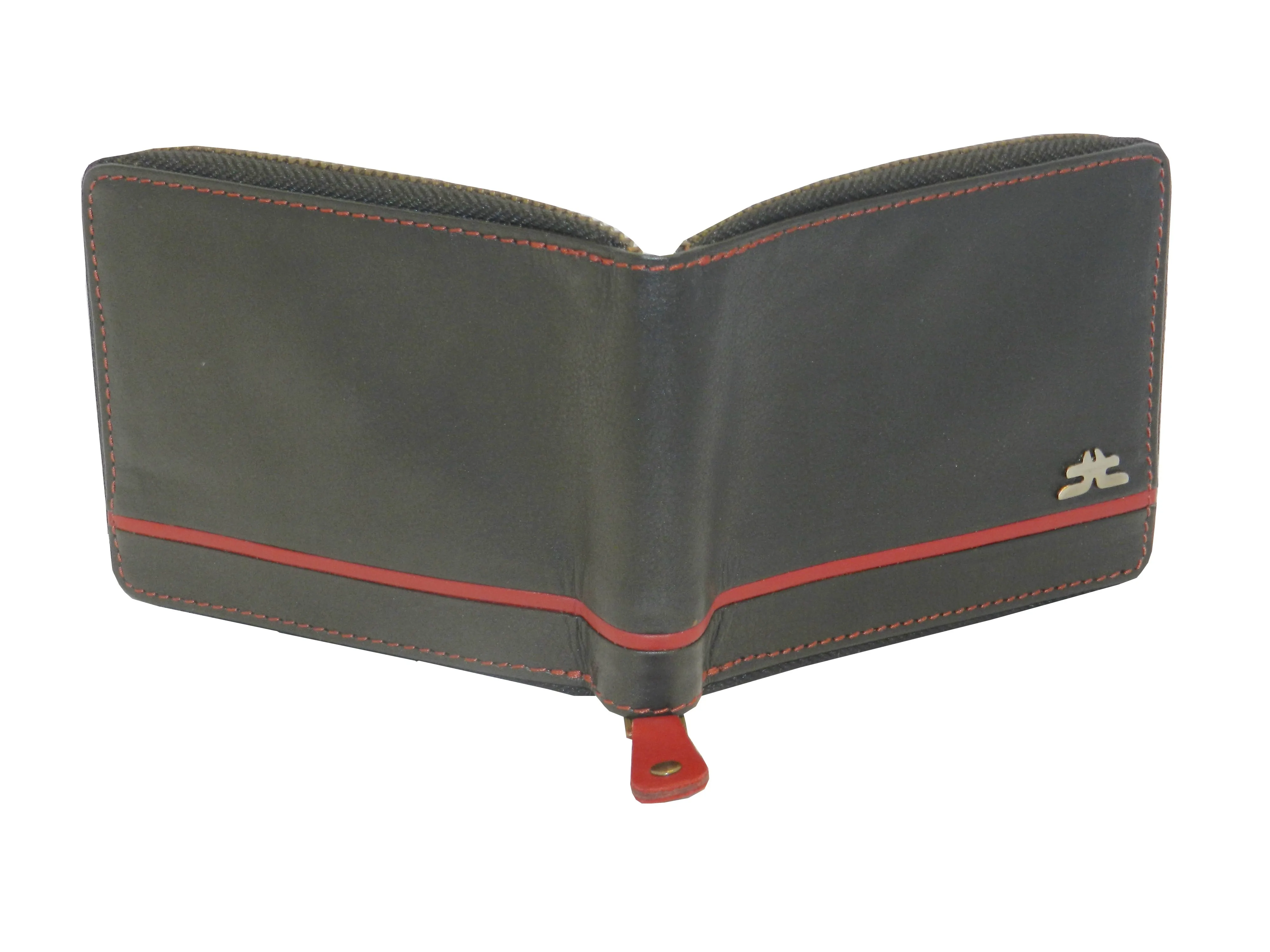 ZipVault 18 Card Full Zip Wallet Coin Pocket LOGO #1013CZ