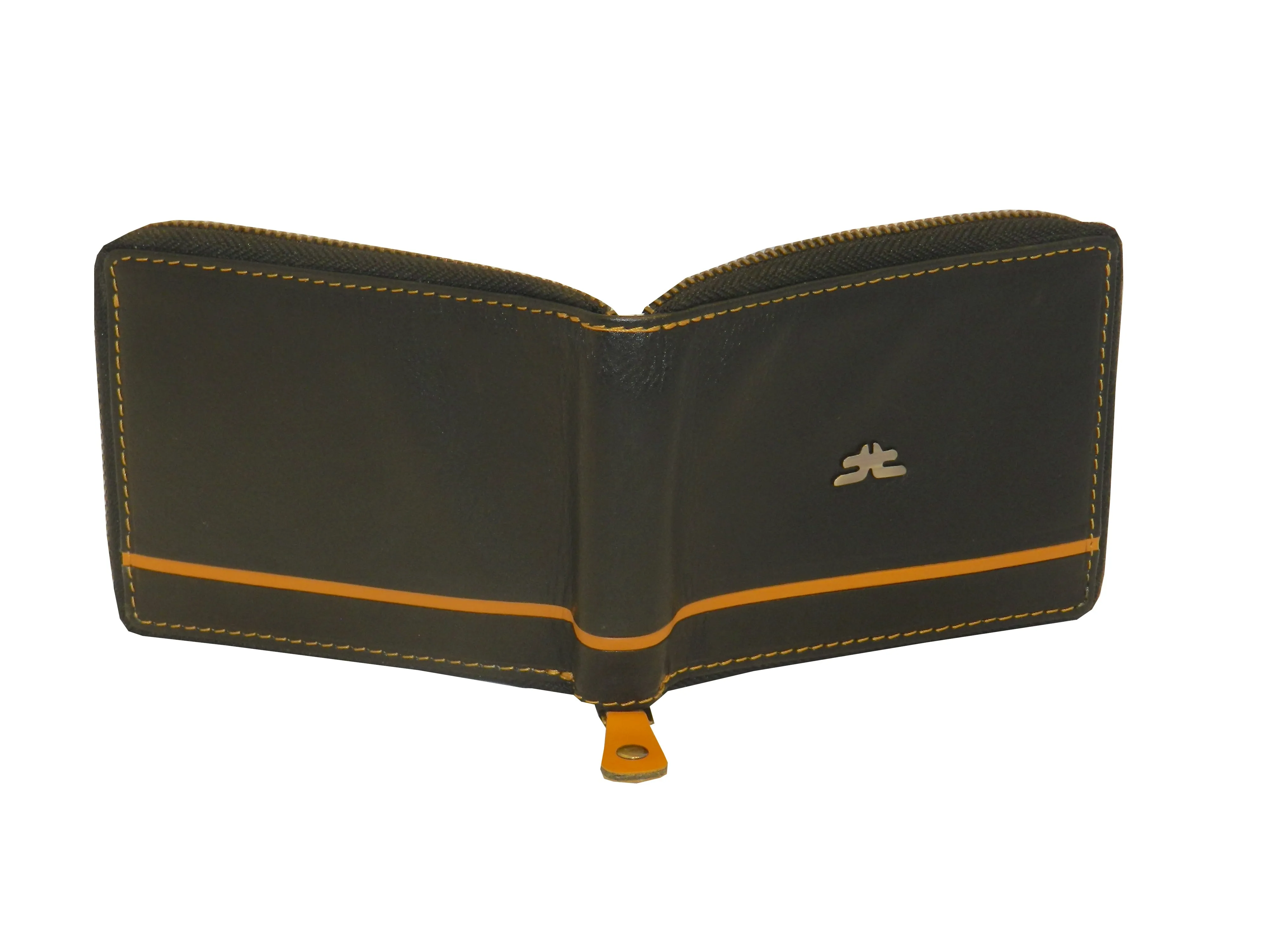 ZipVault 18 Card Full Zip Wallet Coin Pocket LOGO #1013CZ